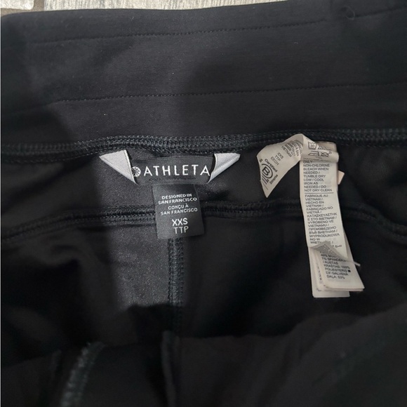 Athleta Get Set Hybrid Black Jogger Pants Size XXS - Picture 4 of 6
